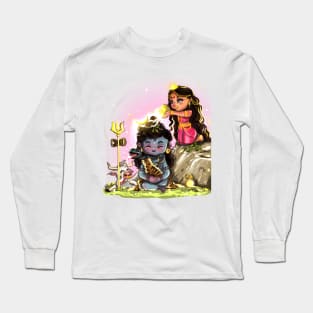 shiv parvati Long Sleeve T-Shirt